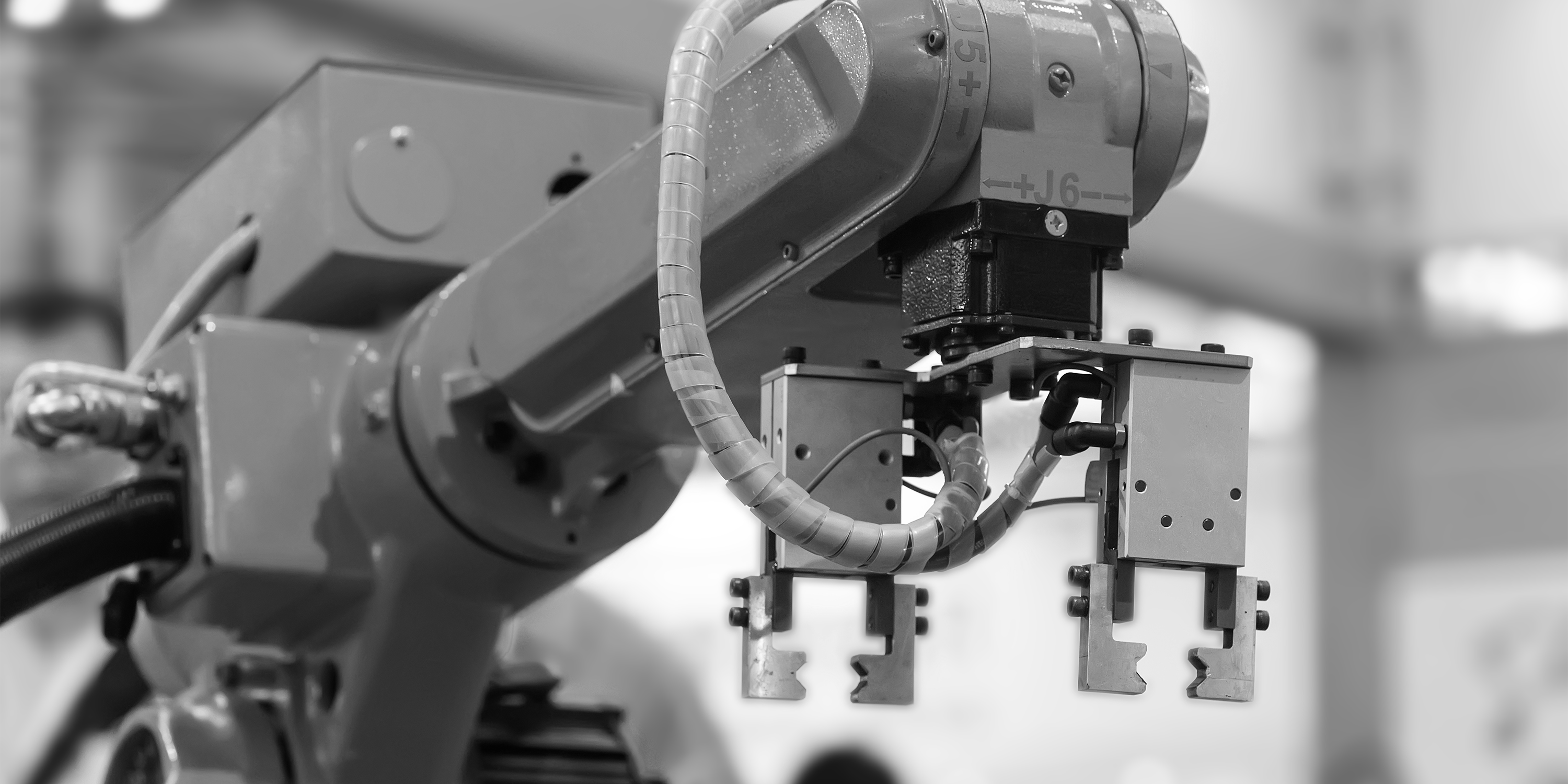 Close-up-robot-arm